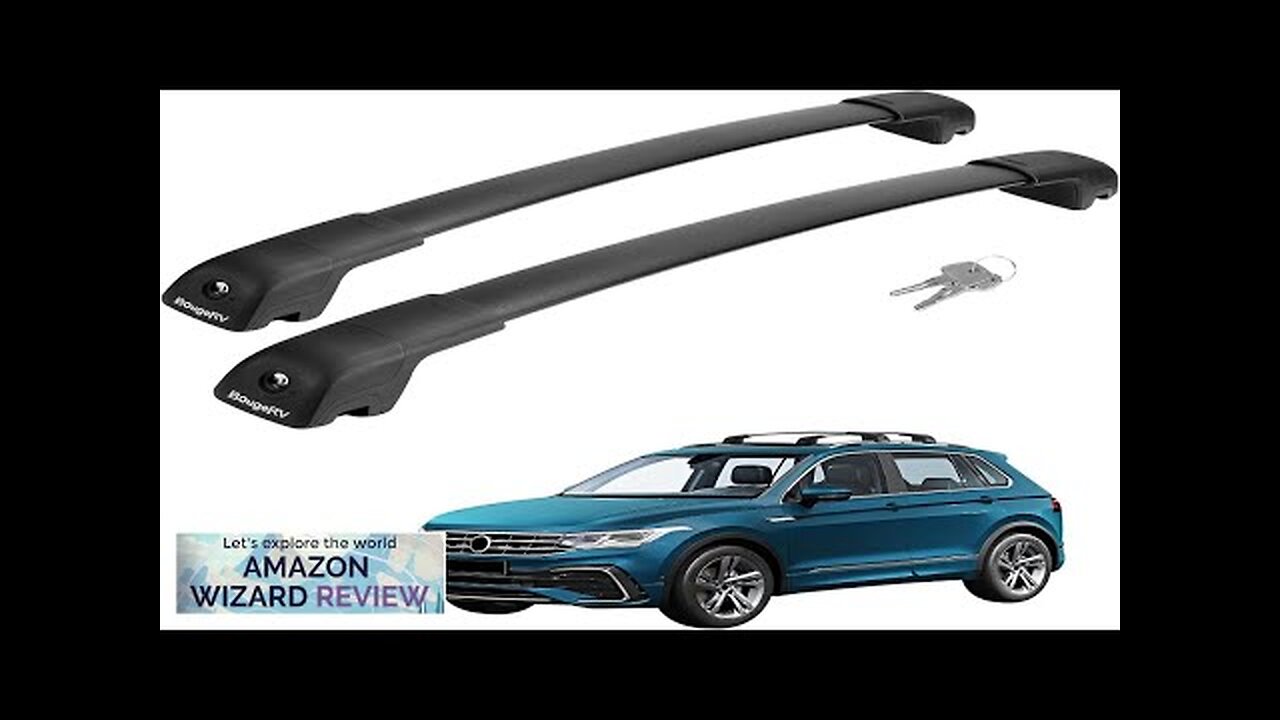 BougeRV Lockable Roof Rack Cross Bars Compatible with Volkswagen VW Tiguan 2018-2024 Review