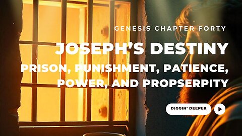 Genesis Chapter 40 Bible Study