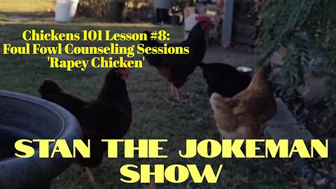 Chickens 101 Lesson #8: Fowl Counseling Gone Foul! 'Rapey Chicken' w/lyrics