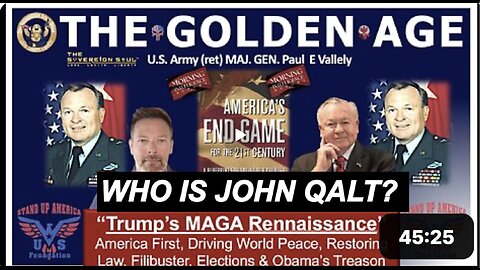 GOLDEN AGE EXCLUSIVE🚨General Paul Vallely Drops BOMBSHELL on [DS] Plots & Trump’s Secret Weapon!