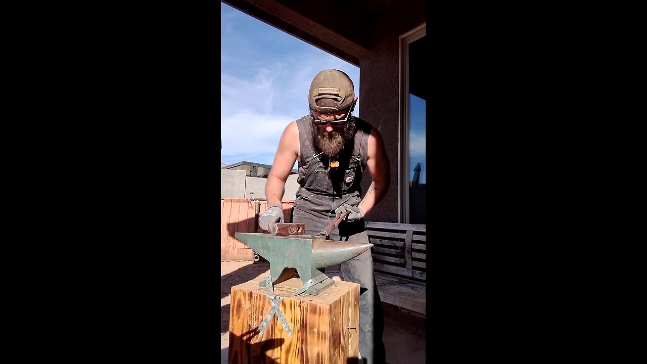 Hand forged tamper for @pipephilosify