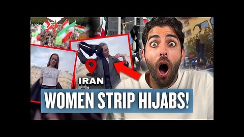 Iranian Women ABANDON Sharia Law After Protesters Conquer The City of Tehran!