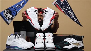 AIR JORDAN 5 FIRE RED BLACK TONGUE 2025 SNEAKER REVIEW | UNBOXING | SIZING | CHANNELADRIANTV