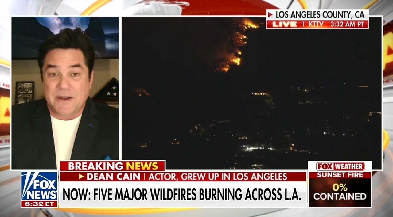 Dean Cain: Wildfires Were From A Failure Of Leadership