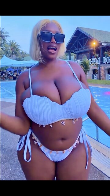 Mammoth bikini mammaries