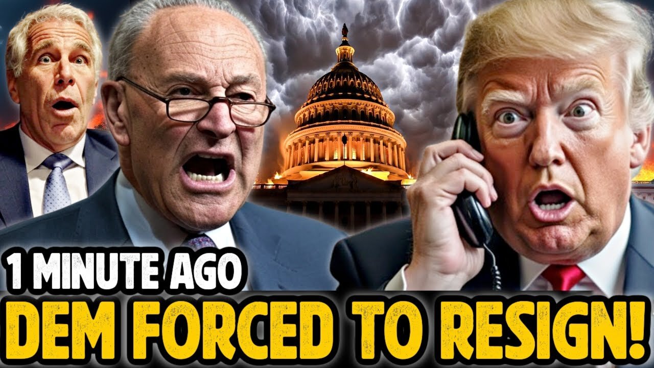 Trump FINALLY SNAPS after DEATH THREATS as First Democrat Gets REMOVED after EPSTEIN FILES BOMBSHELL
