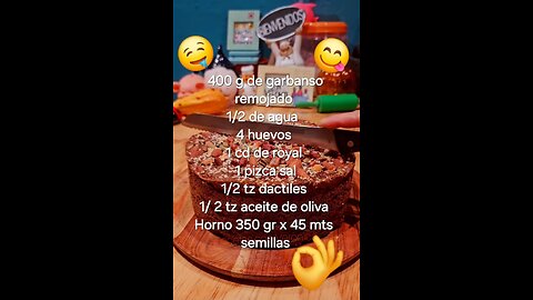 Pan de Garbanso saludable