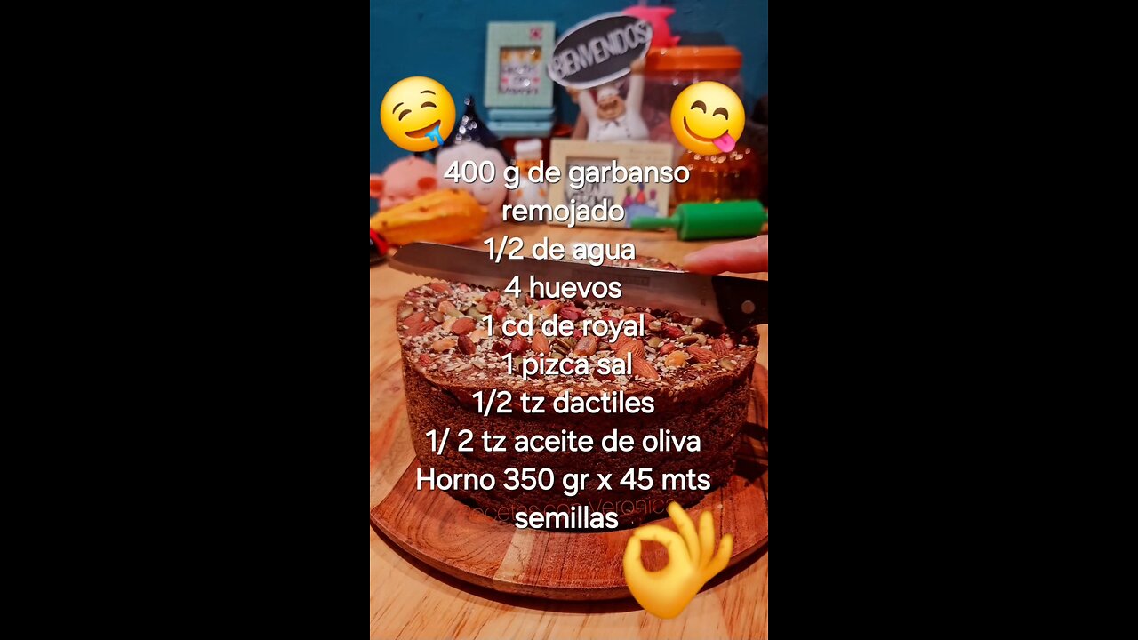 Pan de Garbanso saludable