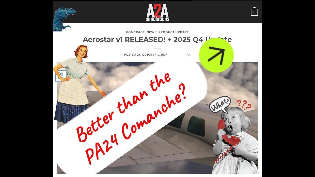 Red Alert A2A Simulations Aerostar 600 Now Released▫️Oct. 01, 2025▪️Available on MSFS 20 & 24