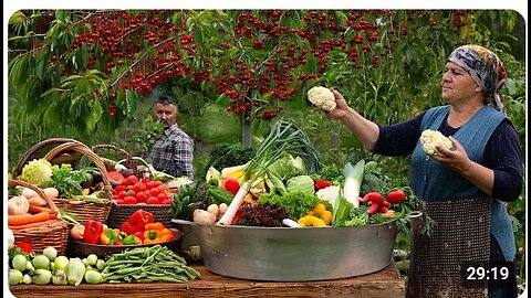 Farm Fresh: Broccoli Harvest, Pickling, and a Home-Cooked Dinner