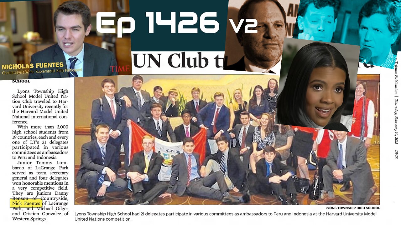 Nick Fuentes UN ambassador 2015 Candace Owens Charlottesville Unite the Right 2017 Clinton Cash 1426