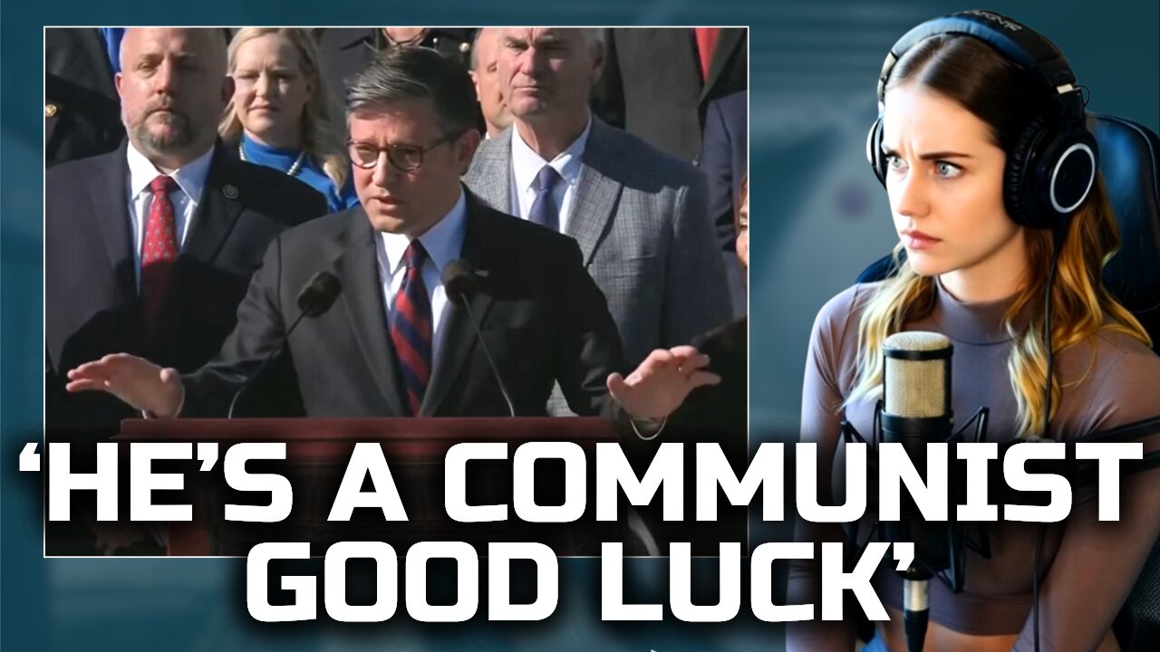 ‘He’s A Communist Good Luck’ - Speaker Johnson Slams New York Mamdani