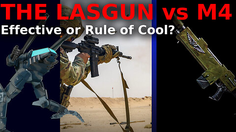 The Imperium's Lasgun vs the U.S. M4