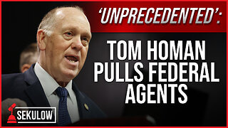 ‘UNPRECEDENTED’: Tom Homan Pulls Federal Agents in Minnesota