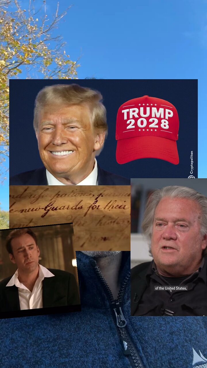 BANNON TELLS US TRUMP WILL BE PRESIDENT 2028