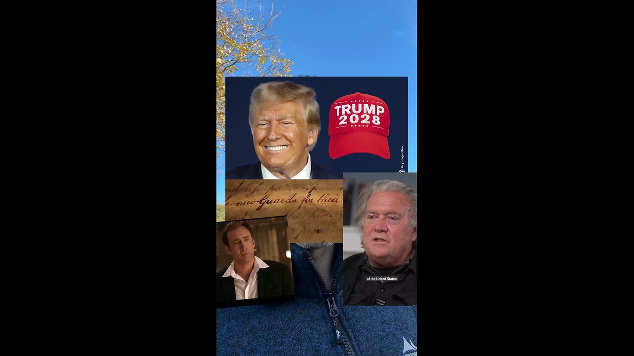 BANNON TELLS US TRUMP WILL BE PRESIDENT 2028