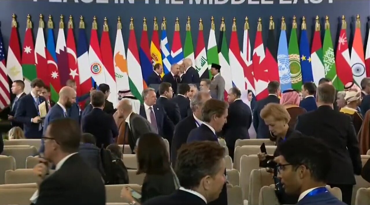 Off Mic You Can Hear World Leaders Thanking Trump