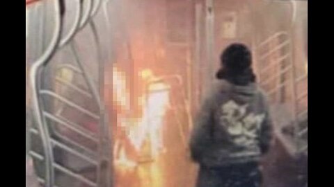 woman on fire subway video | woman set on fire in ny subway | woman on fire subway Video Goes Viral