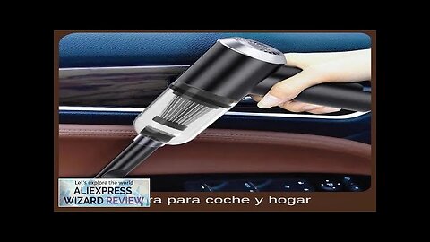 9000Pa Wireless Car Vacuum Cleaner USB Charging 1200mAh Portable Cleaning Appliance Mini Review