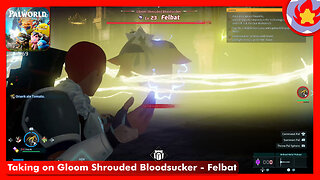 Taking on Gloom Shrouded Bloodsucker - Felbat | Palworld