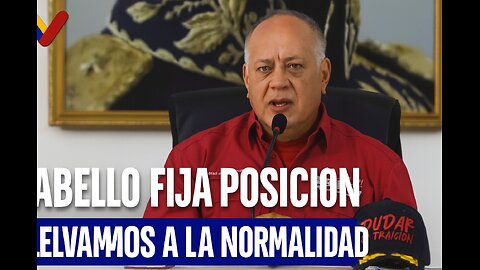 Diosdado Cabello ofrece balance nacional tras los sucesos del 3 de enero