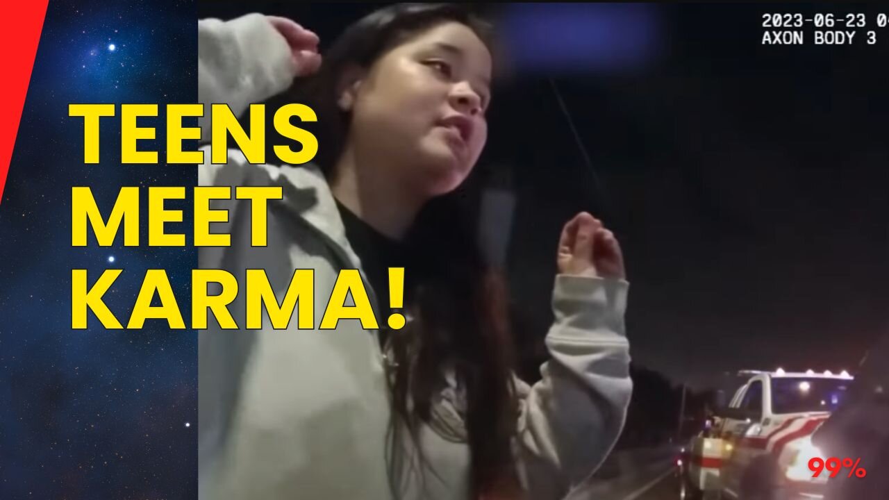 Entitled Teens vs. Cops: Instant Karma When They Pick the WRONG Officers! (Shocking Confrontations!)