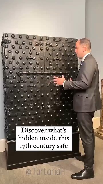 17th Century Safe & What it Contains Is Tartarian