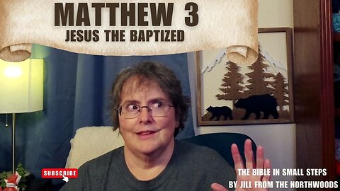 Matthew 3 - Jesus The Baptized