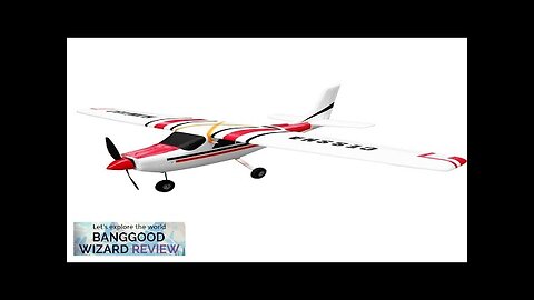 Cessna HJW182 1200mm Wingspan EPO Trainer Beginner RC Airplane KIT Red Review