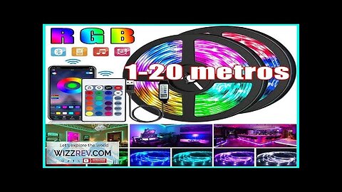 RGB LED Strip Lights 1-30M/1180Inch 5050 DC5V USB Power Music Sync RGB Review