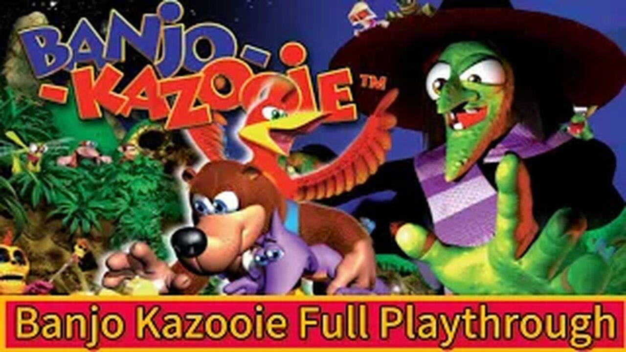 Banjo Kazooie Full Playthought (No Commentary)