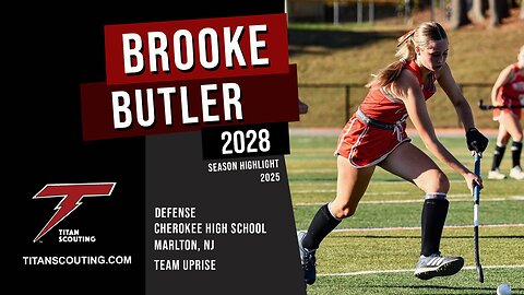 Brooke Butler (Defense) - Field Hockey Athlete Marketing Video 2025