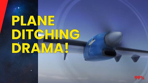 PLANE LOSES ENGINES! Dramatic Ditching Over the Sea! (Tuninter Flight 1153)