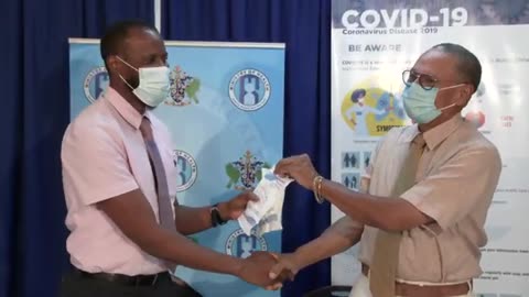 Caribbean Doctors Association donates PPE