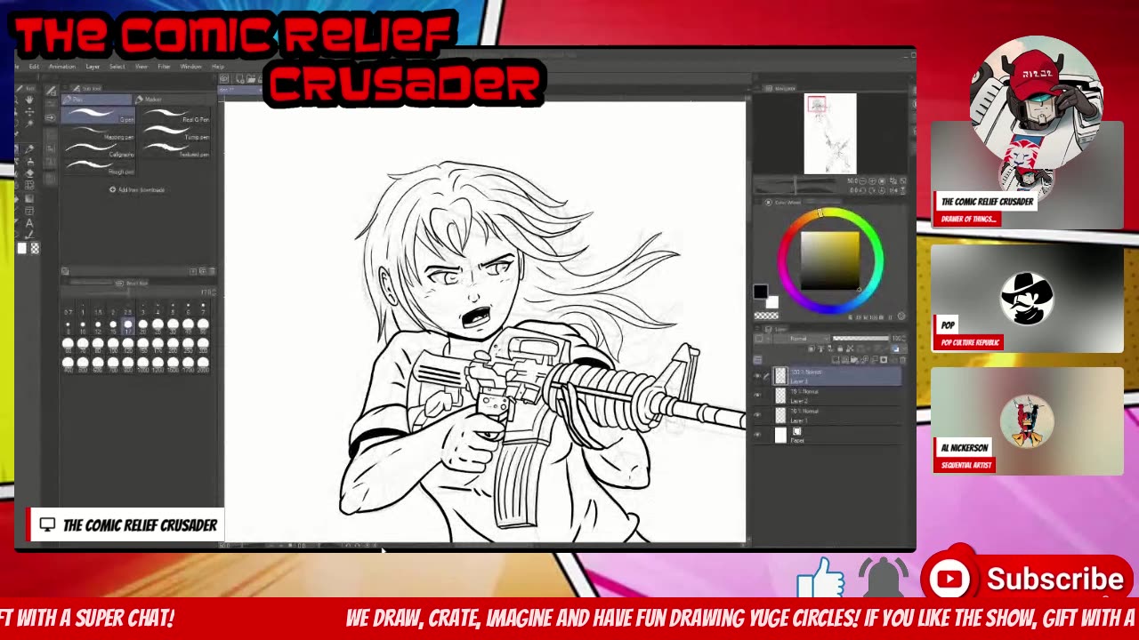 YUGE CIRCLES with CRC #11 with guest Michael Knute