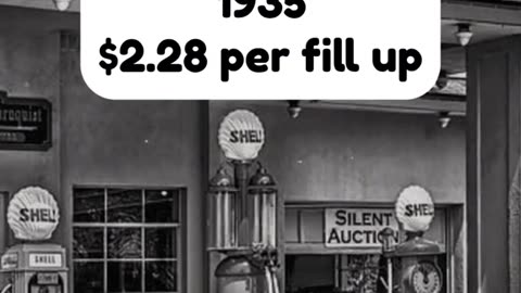 How prices on gaswent up during last century