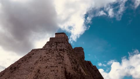 😨🌪️ Perfect Circle of Clouds Over Uxman Pyramid! Is It a Sign? | TheHauntingHour