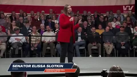 SEN. SLOTKIN: "If Democrats are going to deal with the onslaught from the White House