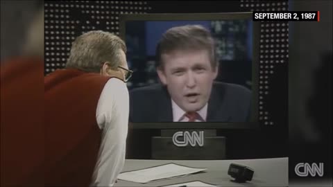 Donald Trump Larry King Live interview (1987)