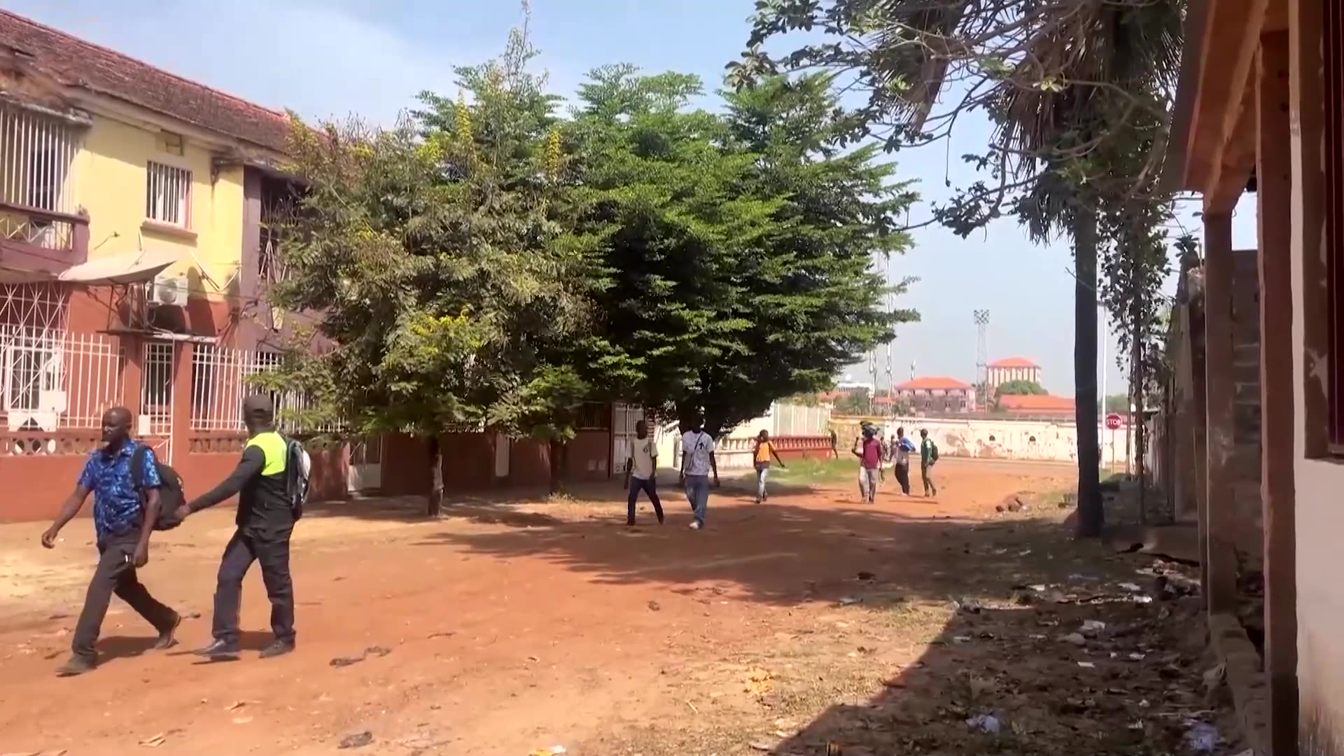 Gunfire erupts in Guinea-Bissau as the military seizes power