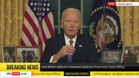 President Joe Biden - Farewell Address January 15, 2025