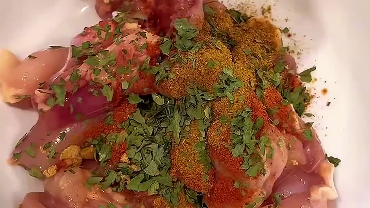 Chicken skewers