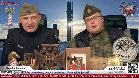 Wojenka domowa! Pt. 24.01.2024r. W. Olszański, M. Osadowski Rodacy Kamraci NPTV.pl