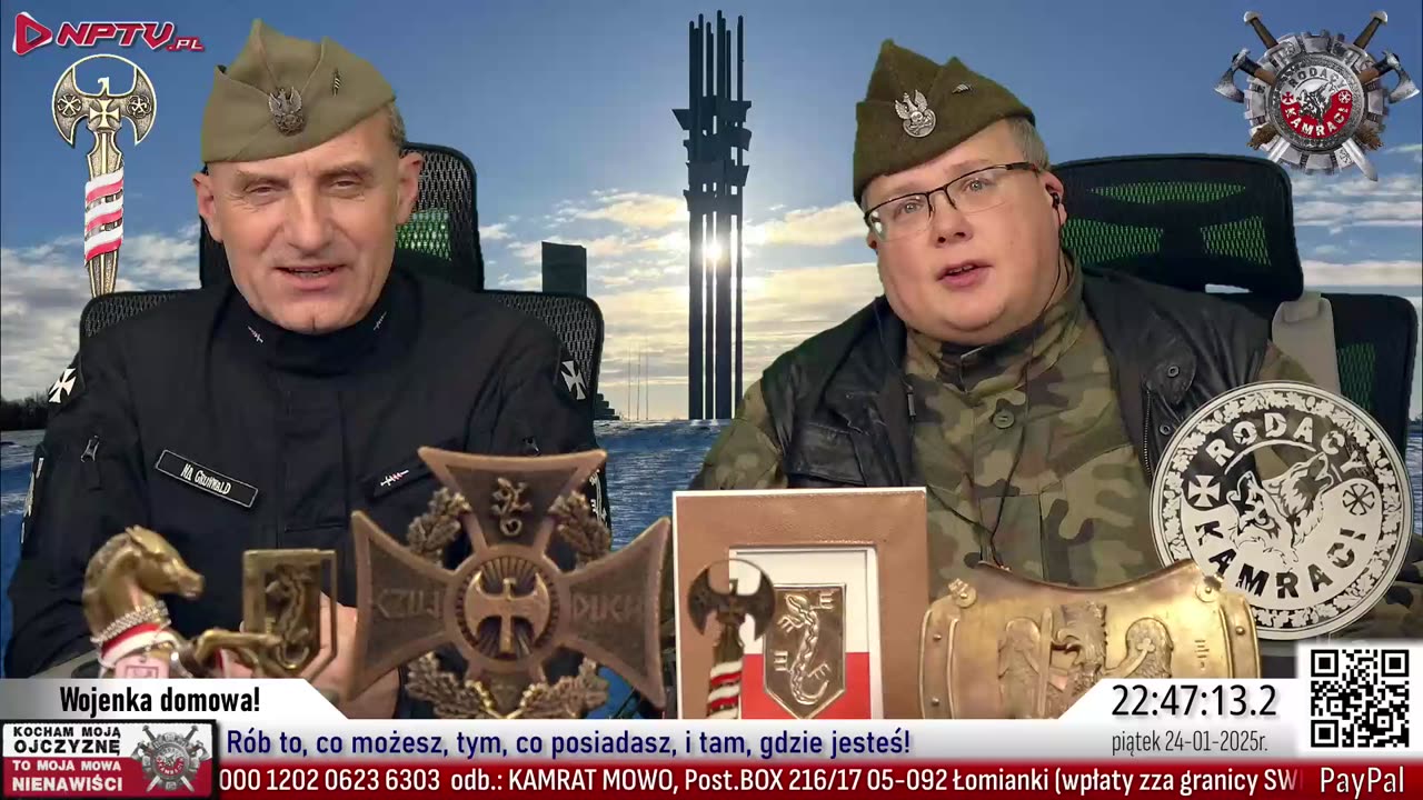 Wojenka domowa! Pt. 24.01.2024r. W. Olszański, M. Osadowski Rodacy Kamraci NPTV.pl