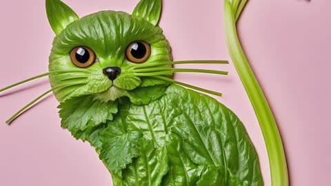 Celery shrimp, celery dog ​​and celery seal is so pretty