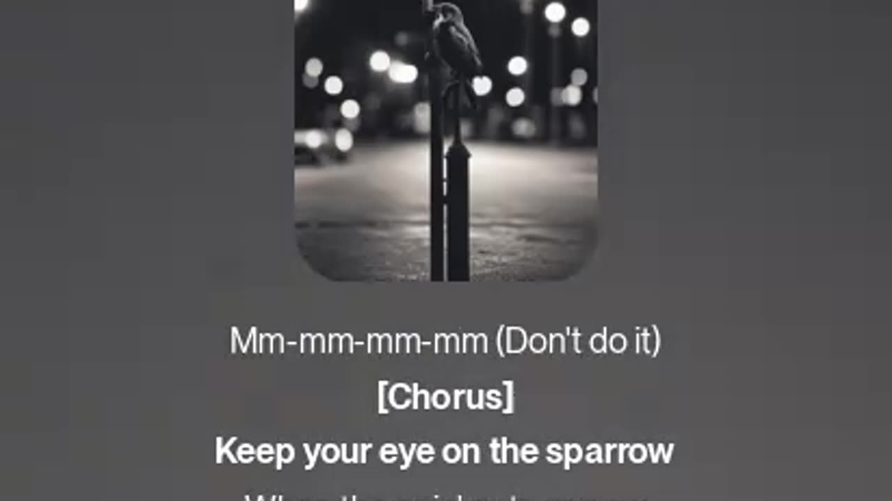 Kerp Your Eye On the Sparrow