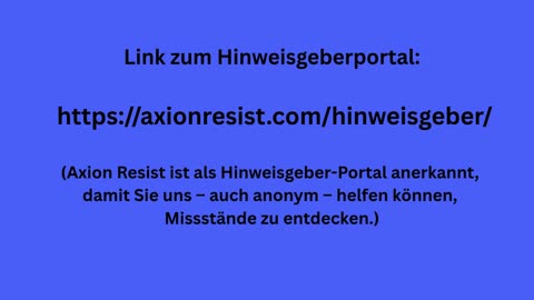 Kongress von Axion Resist am 18.10 und 19.10.2025