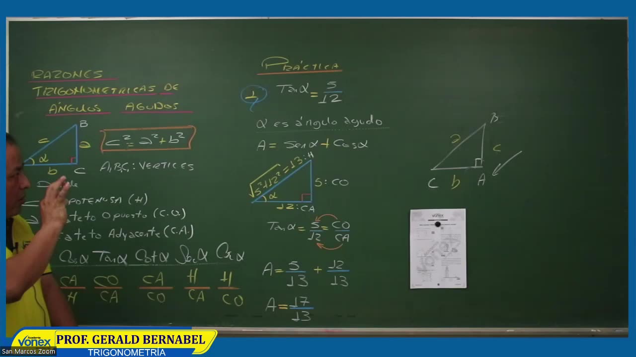 VONEX SEMIANUAL 2023 | Semana 03 | Trigonometría