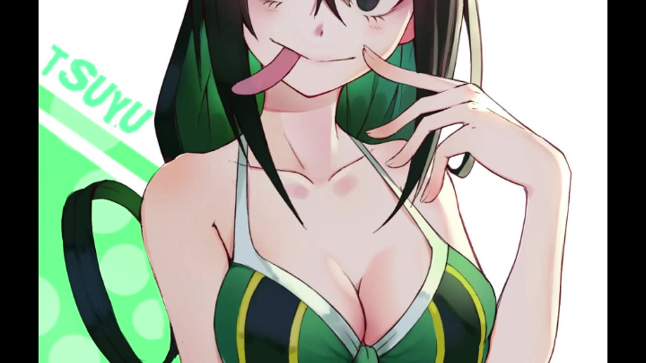 27 Tsuyu Asui Gets Hiccups After A Swim (AI)