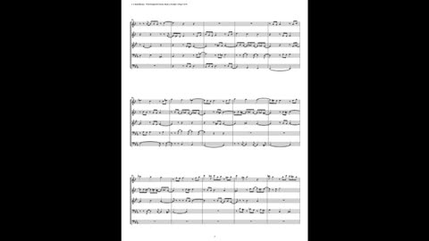 J.S. Bach - Well-Tempered Clavier: Part 2 - Prelude 07 (Brass Quintet)